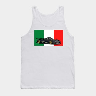 Pagani Zonda R Italian Print Tank Top